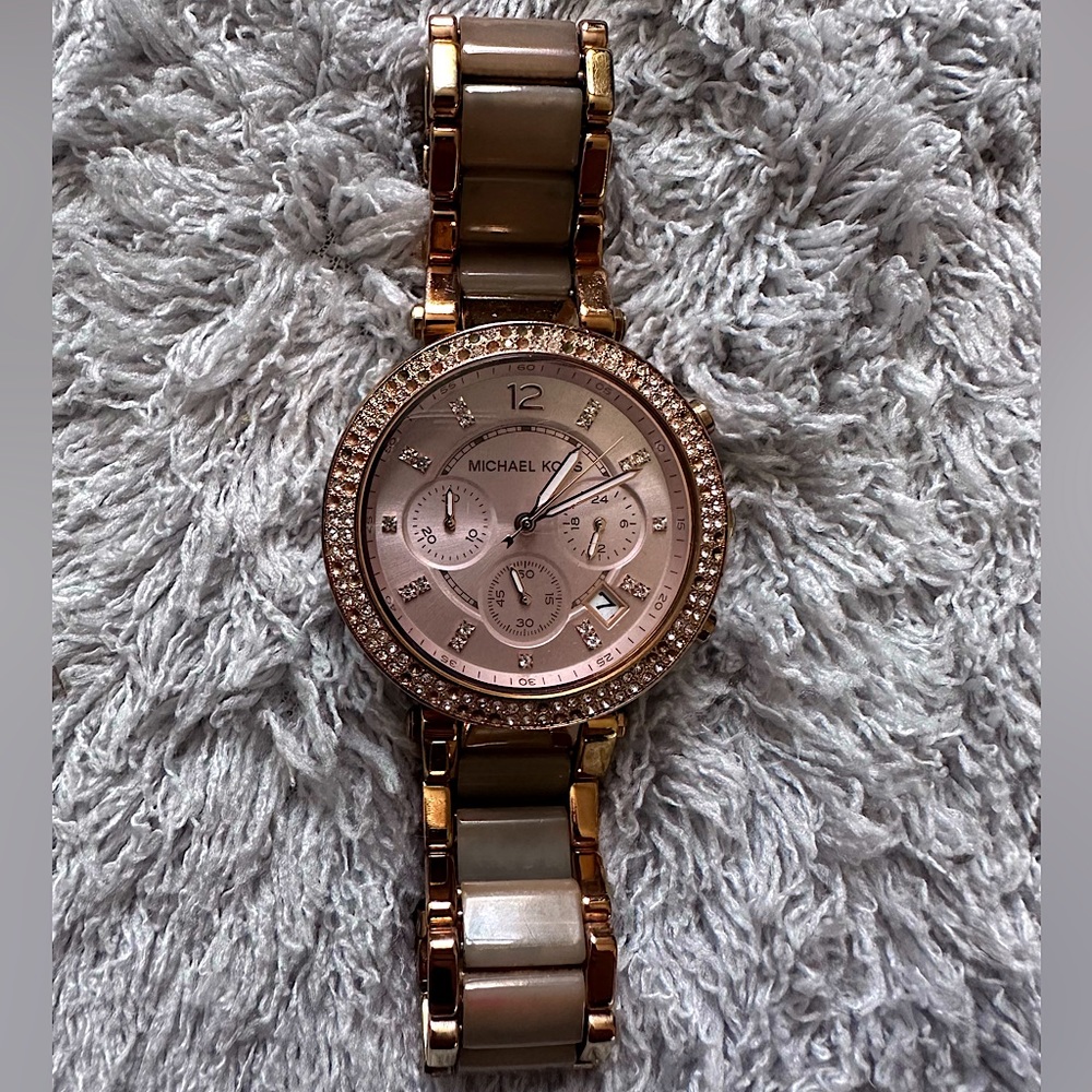 Michael Kors Rose Gold Watch